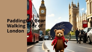 Paddington Bear Walking Tour of London