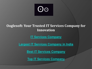 ooglesoft your trusted it services company