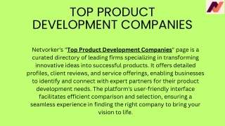 Top Product Development Companies _ Netvorker