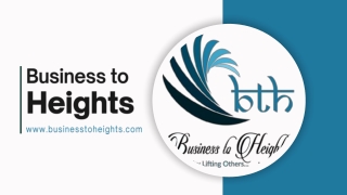 Business To Heights – Trusted Loan Services in Delhi