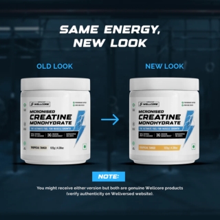 Wellcore Pure Micronised Creatine Monohydrate - Boost Your Performance