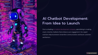 ai chatbot development from idea to launch