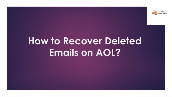 how to recover deleted emails on aol