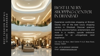 One of the best luxury Shopping Centers in Dhanbad
