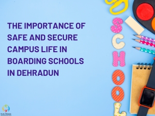 the importance of safe and secure campus life