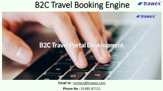 b2c travel booking engine