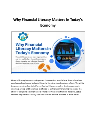 The Growing Need for Financial Literacy in a Digital Economy – John Polit’s Pers