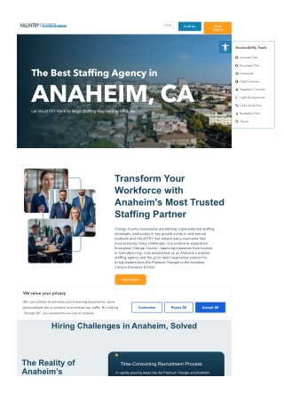 Staffing Agency in Anaheim