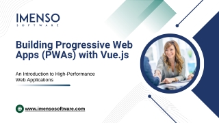 Building Progressive Web Apps (PWAs) with Vue.js