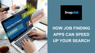 How Job Finding Apps Can Speed Up Your Search