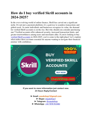 how do i buy verified skrill accounts in 2024 2025