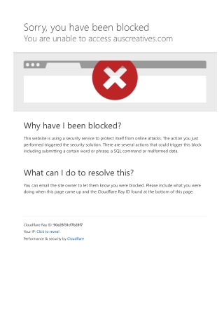 sorry you have been blocked you are unable