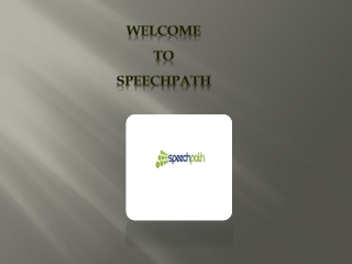 welcome to speechpath