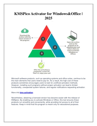 kmspico activator for windows office 2025