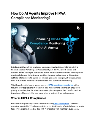 How Do AI Agents Improve HIPAA Compliance Monitoring_