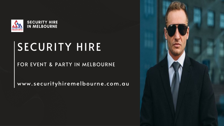 security hire in melbourne