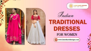 Indian Traditional Dresses for Women