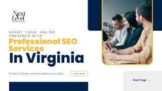 Boost Your Online Presence with Professional SEO Services in Virginia