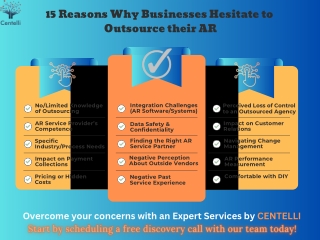 15 reasons why businesses hesitate to outsource