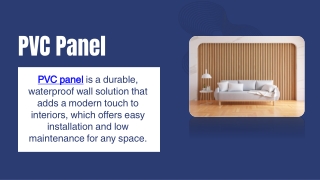 PVC Panel