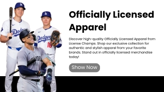 officially licensed officially licensed apparel