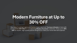 modern furniture at up to 30 off