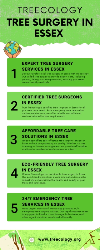 Tree Surgery in Essex  Tree Surgeon in Essex  Treecology