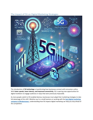 The Impact of 5G on Digital Marketing Strategies