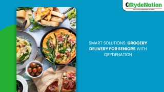 smart solutions grocery delivery for seniors with