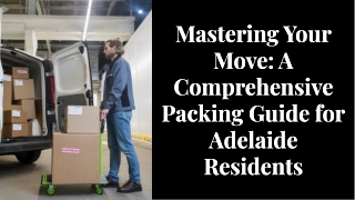 Removalist adelaide