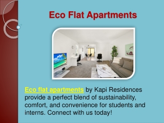 Eco Flat Apartments