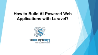 how to build ai powered web applications with laravel