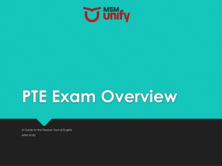 How to Prepare for the PTE Exam