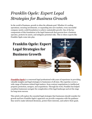 Franklin Ogele_ Expert Legal Strategies for Business Growth