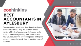 Best Accountants in Aylesbury