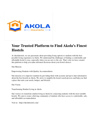 your trusted platform to find akola s finest