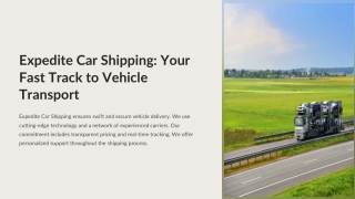 expedite car shipping your fast track to vehicle