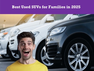 Best Used SUVs for Families in 2025