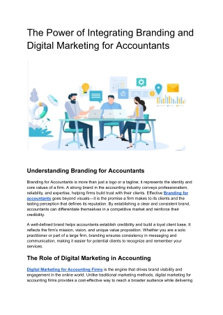 the power of integrating branding and digital