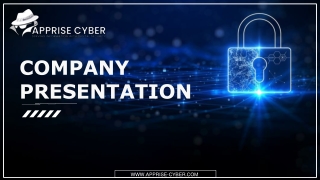 Cyber Security company in Pakistan - Apprise Cyber