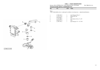 Deutz Fahr 5100 c Tractor Parts Catalogue Manual Instant Download (SN zkdy400200td10001 and up)