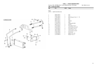 Deutz Fahr 5100 c Tractor Parts Catalogue Manual Instant Download (SN zkdy480200td10001 and up)