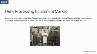 Dairy Processing Equipment Market