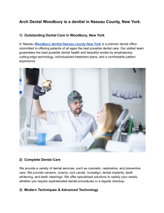 Woodbury dentist Nassau county New York