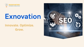 Exnovation- Innovate. Optimize. Grow.