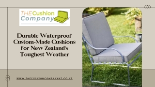 Durable Waterproof Cushions Built to Withstand New Zealand's Harsh Weather