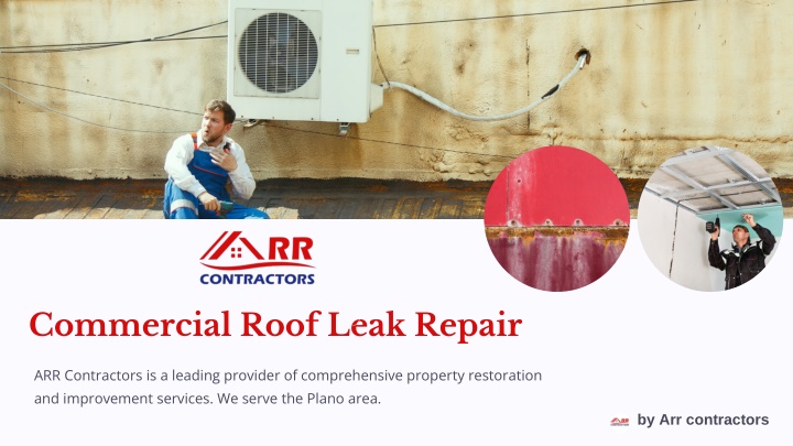 commercial roof leak repair