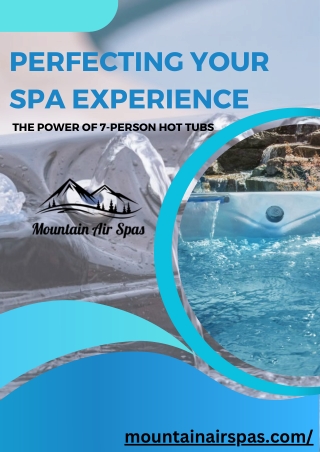 perfecting your spa experience