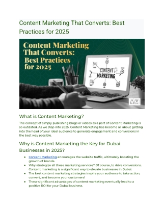 Content Marketing That Converts_ Best Practices for 2025