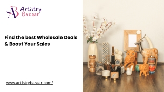 Find the best Wholesale Deals & Boost Your Sales